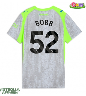 Manchester City Oscar Bobb #52 Tredje Tröja Kvinnor 2025-26 Kortärmad